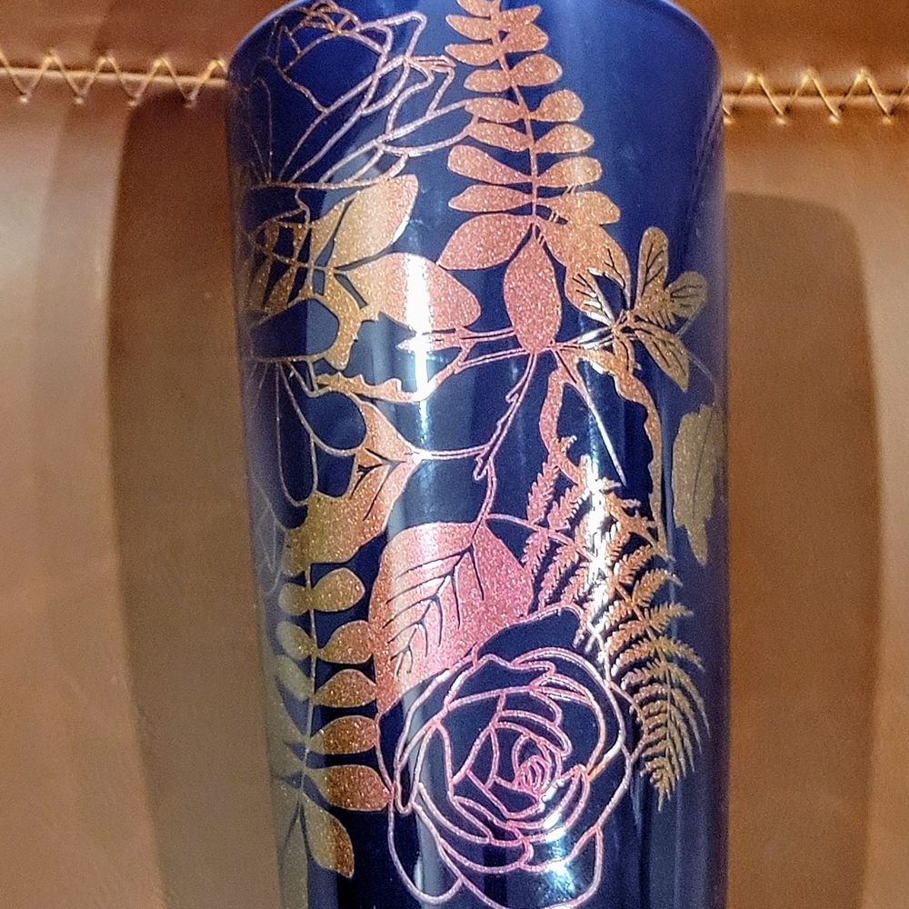 Starbucks Fall Textured Cermaic Tumbler